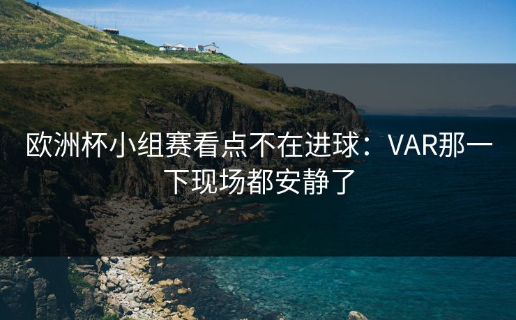 欧洲杯小组赛看点不在进球:VAR那一下现场都安静了 欧洲杯小组赛看点不在进球:VAR那一下现场都安静了